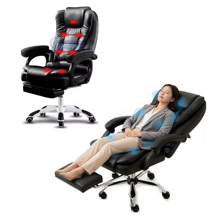 Foldable Leather Massage Chair